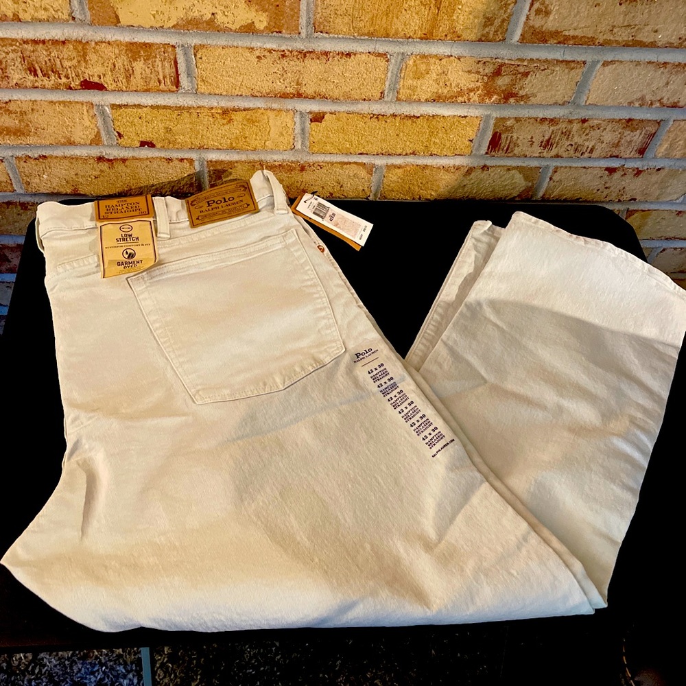 Polo Hampton jeans sz 42x32 bone